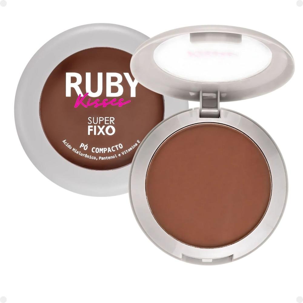 Pó Compacto Ruby Kisses Super Fixo Cor 350 Sfp350b Cor 350 2