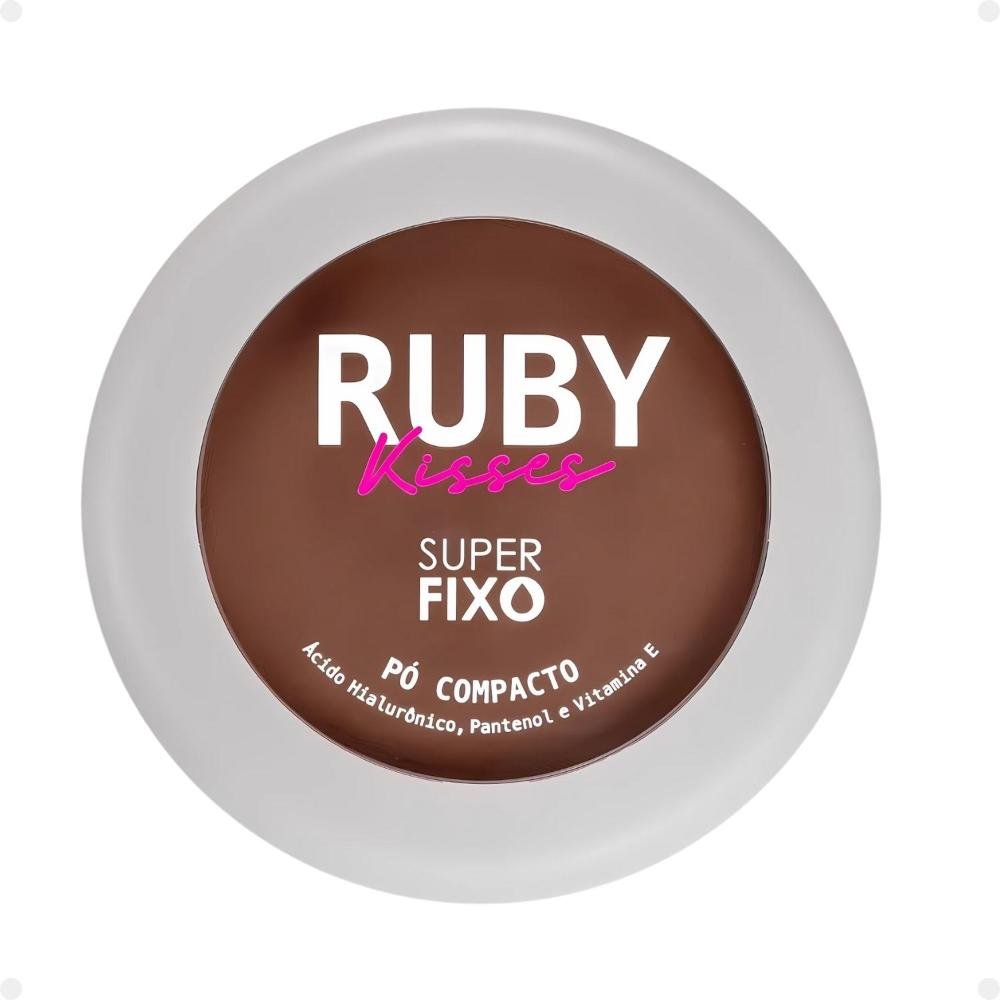 Pó Compacto Ruby Kisses Super Fixo Cor 350 Sfp350b Cor 350 4