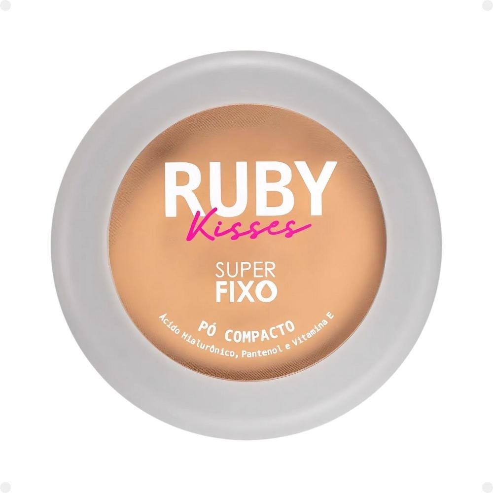 Pó Compacto Ruby Kisses Super Fixo Cor 220 Sfp220b Cor 220 3