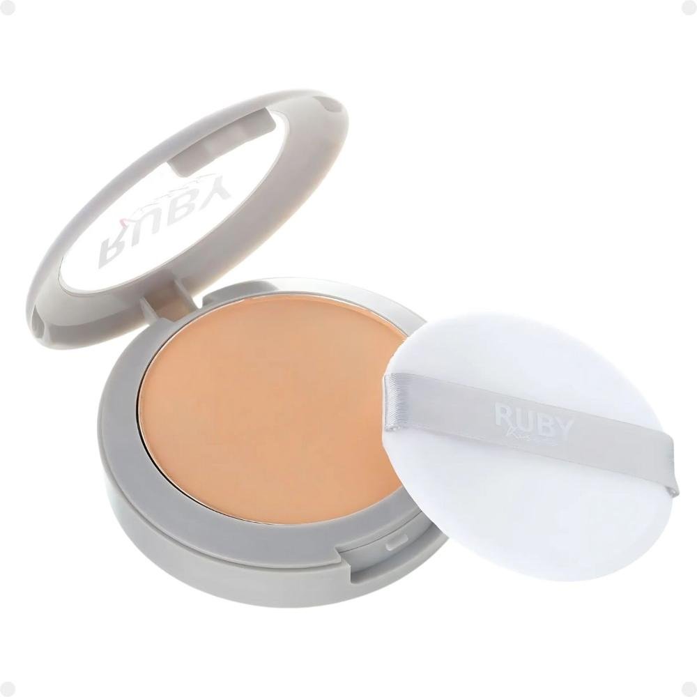 Pó Compacto Ruby Kisses Super Fixo Cor 220 Sfp220b Cor 220 5