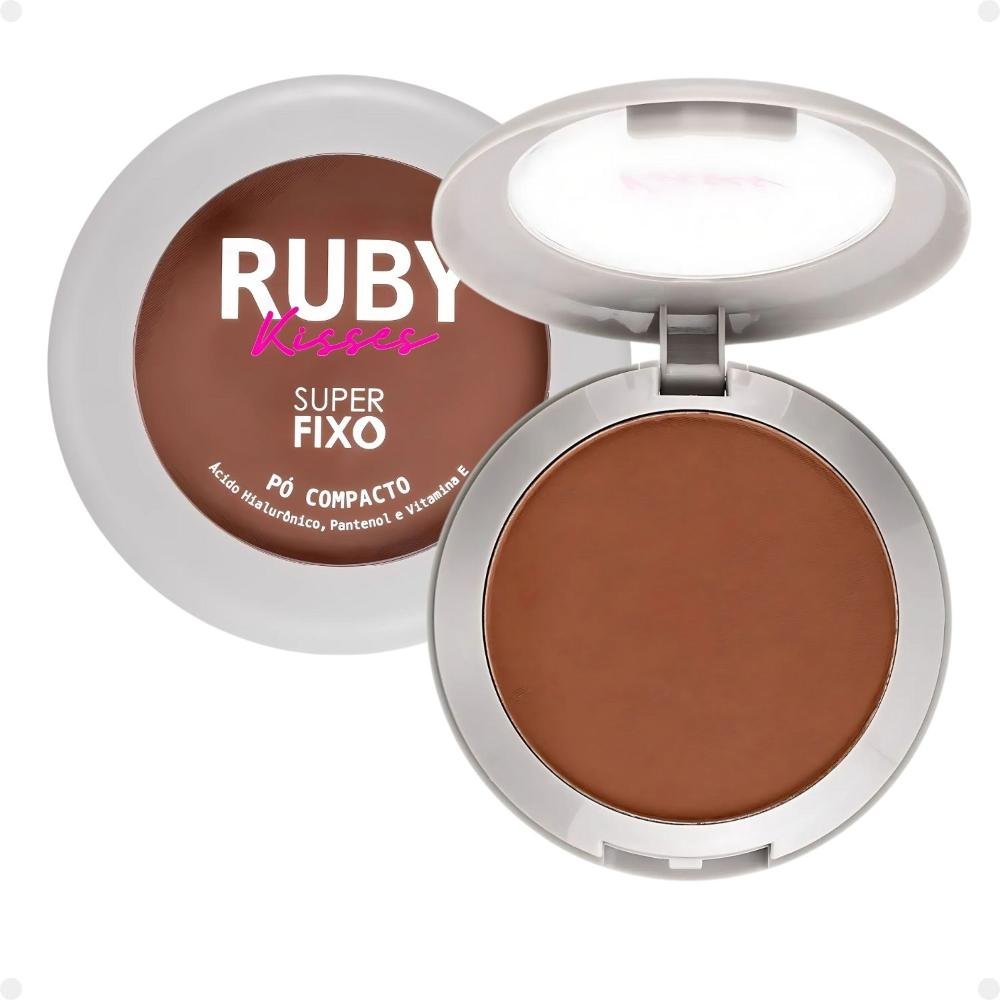 Pó Compacto Ruby Kisses Super Fixo Cor 347 Sfp347b Cor 347 4