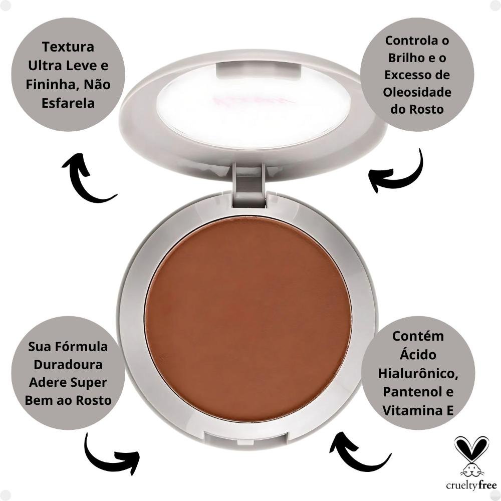 Pó Compacto Ruby Kisses Super Fixo Cor 347 Sfp347b Cor 347 5