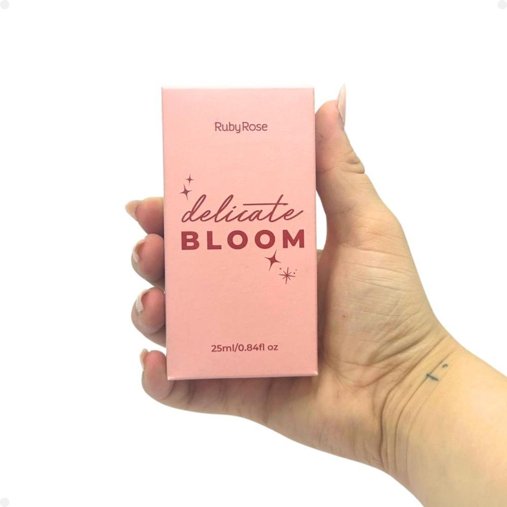 Desodorante Colônia Ruby Rose Delicate Bloom 25ml HB-P001 ÚNICO 3