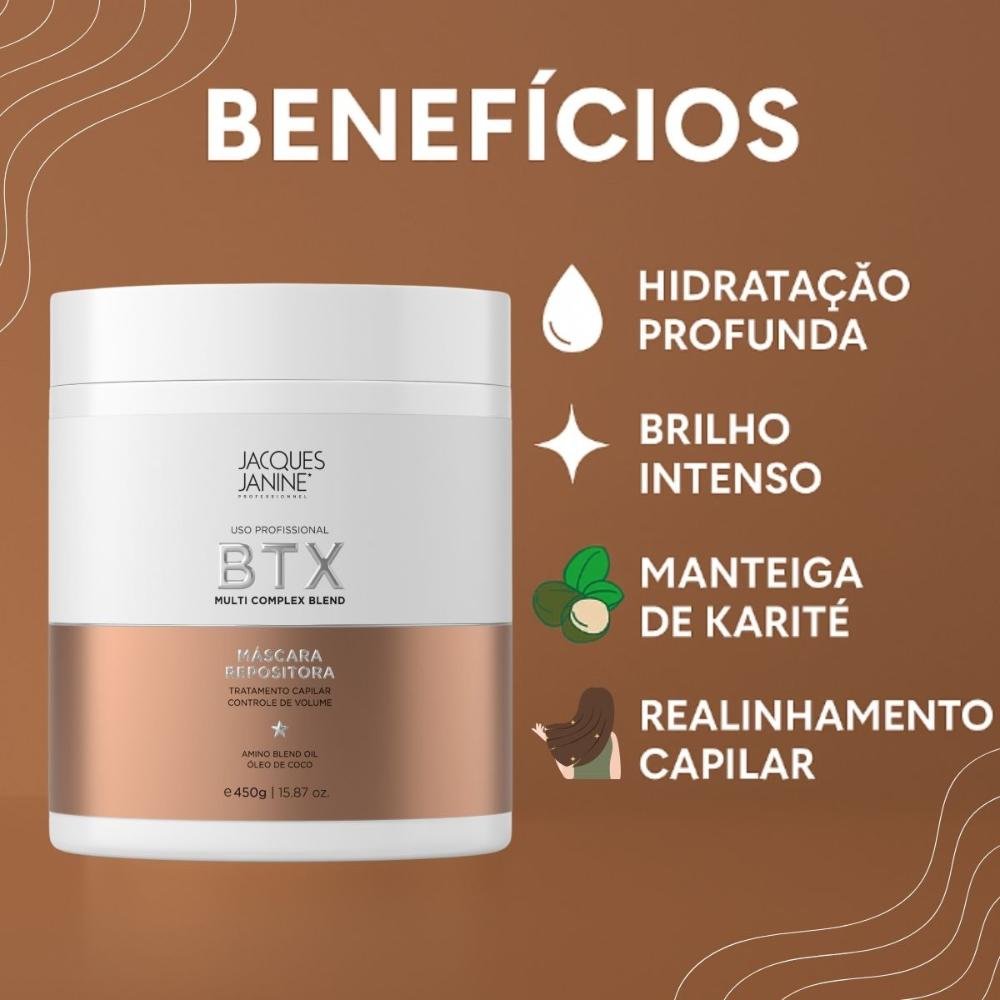 Máscara Repositora Jacques Janine Btx Multi Complex Blend 450g 450g 2