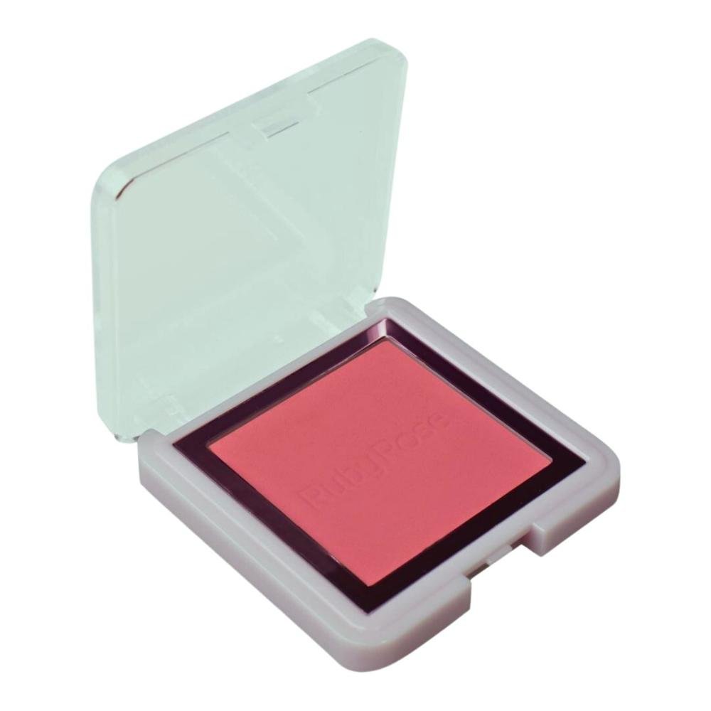 Blush Compacto Ruby Rose Textura Acetinada Bl40 7,3g 7,3g 5