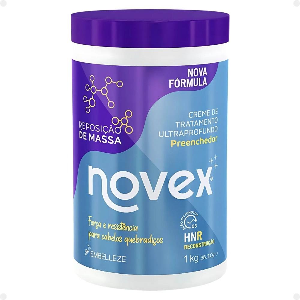 Creme De Tratamento Embelleze Novex Reposição De Massa 1kg 1kg 1