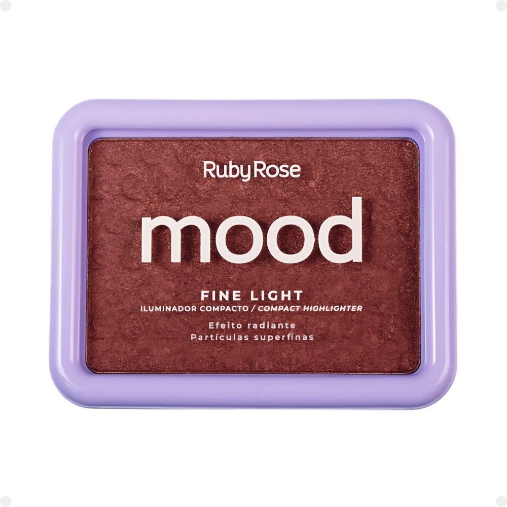 Iluminador Compacto Ruby Rose Mood Fine Light Efeito Radiante Mlf05 Cor MFL05 3