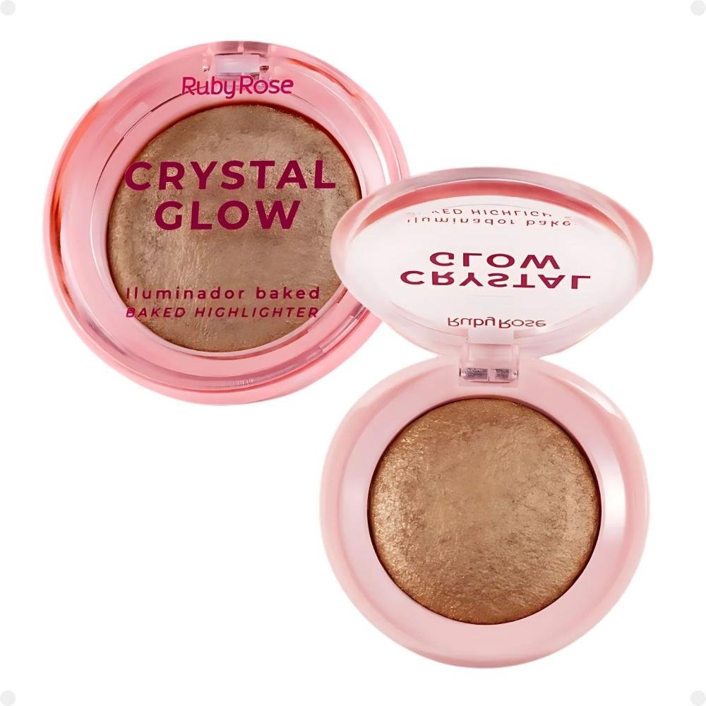 Iluminador Baked Ruby Rose Crystal Glow Opal Shine Hb-m700-4 Opal Shine 1