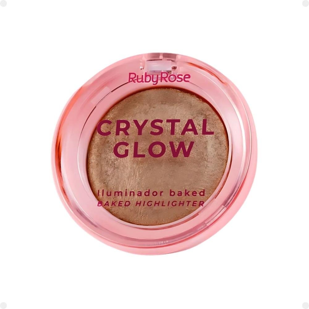 Iluminador Baked Ruby Rose Crystal Glow Opal Shine Hb-m700-4 Opal Shine 3