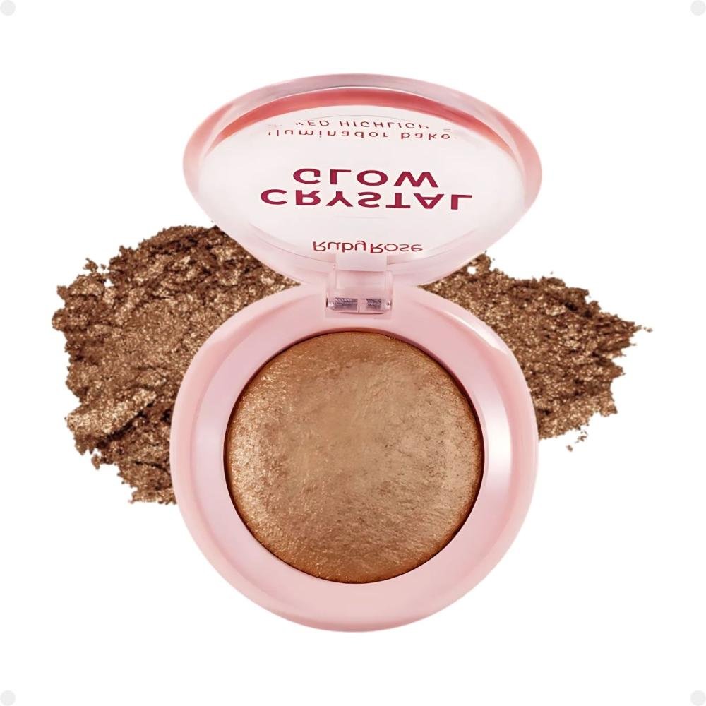 Iluminador Baked Ruby Rose Crystal Glow Opal Shine Hb-m700-4 Opal Shine 4