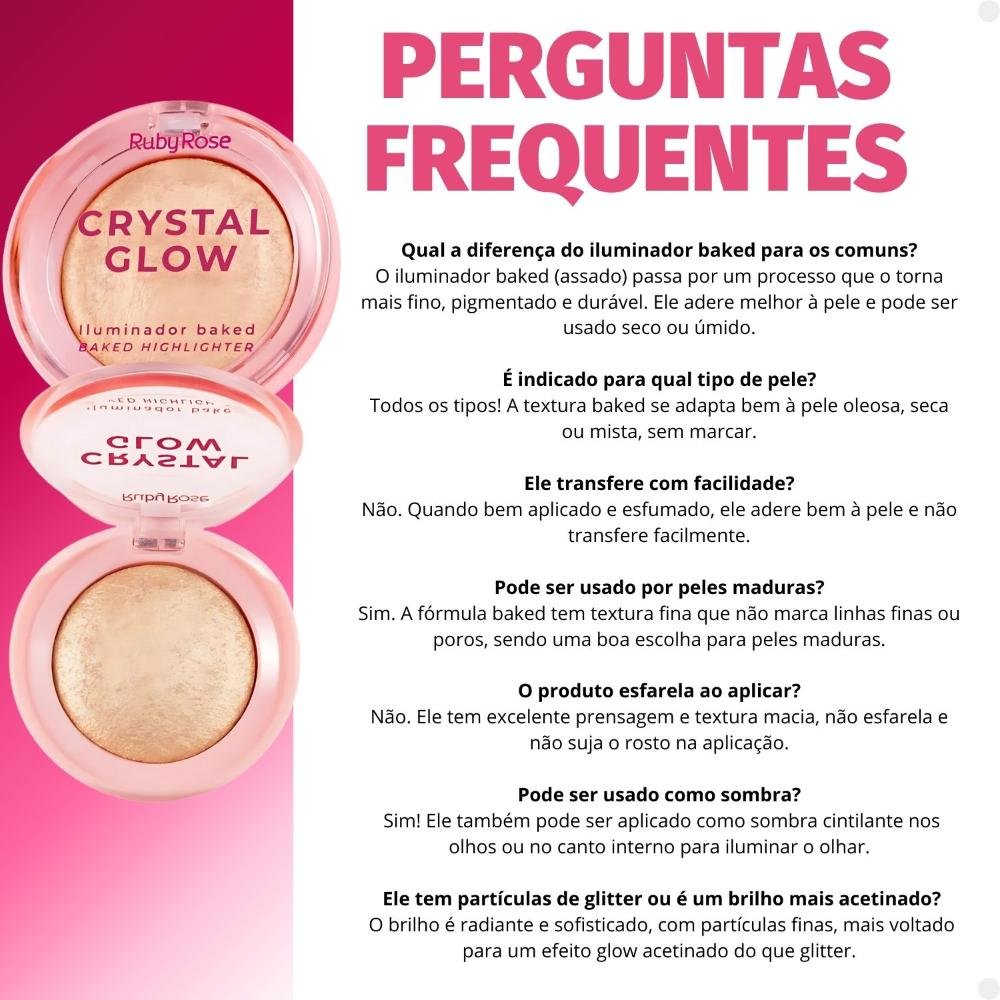 Iluminador Baked Ruby Rose Crystal Glow Solar Flare Hb-m700-7 Solar Flare 6