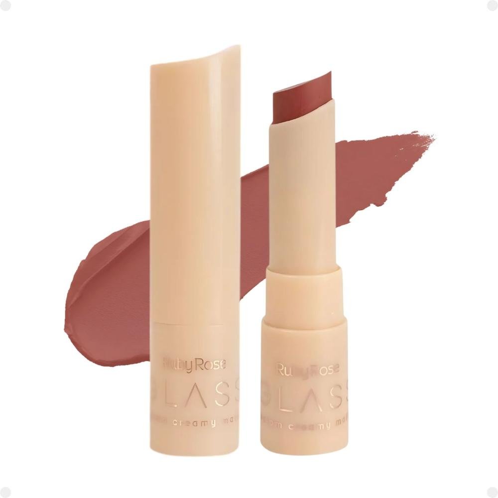 Batom Creamy Matte Ruby Rose Glass GL02 Hb-F567-2 3g Cor GL02 3