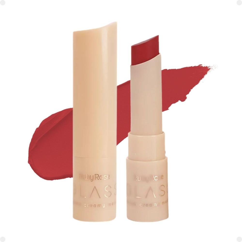 Batom Creamy Matte Ruby Rose Glass GL07 Hb-F567-7 3g Cor GL07 3