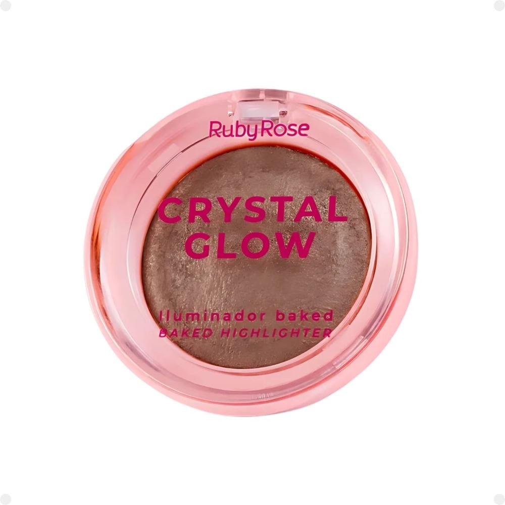 Iluminador Baked Ruby Rose Crystal Glow Bronze Bliss Hb-m700-8 Bronze Bliss 3