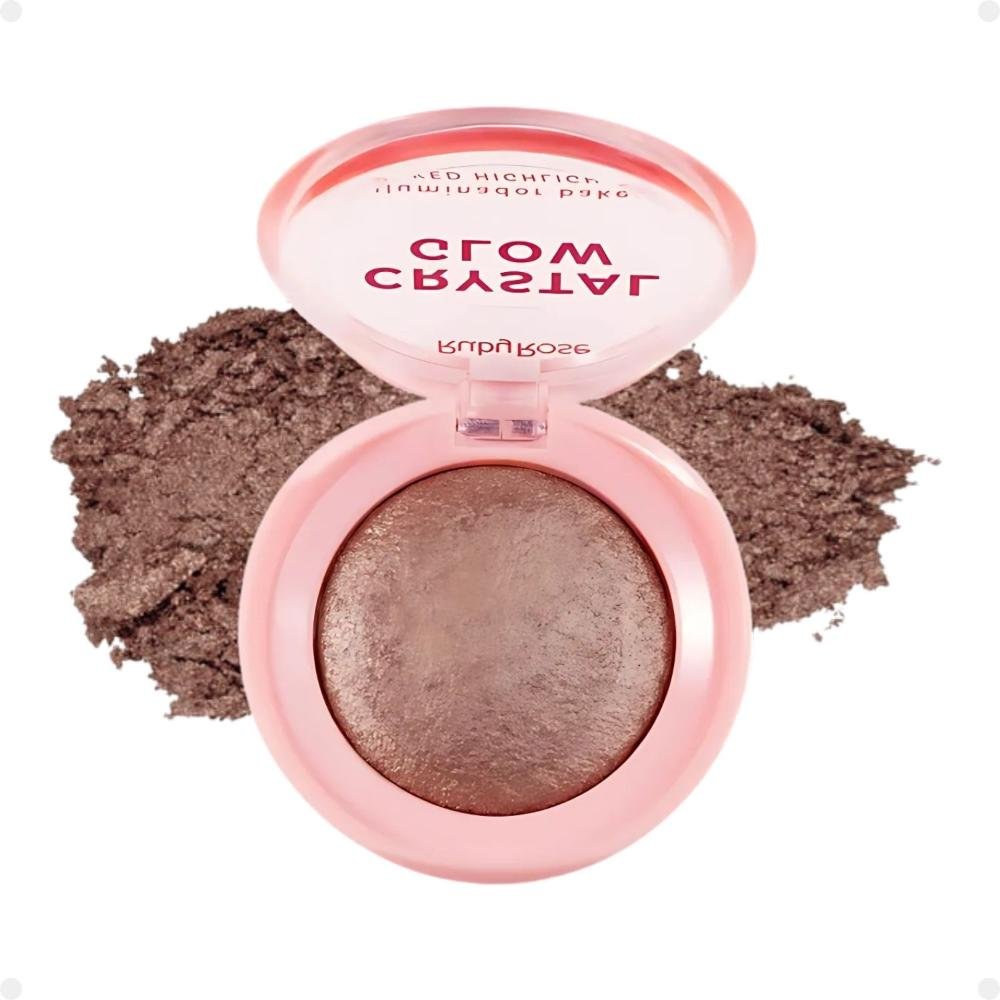 Iluminador Baked Ruby Rose Crystal Glow Bronze Bliss Hb-m700-8 Bronze Bliss 4