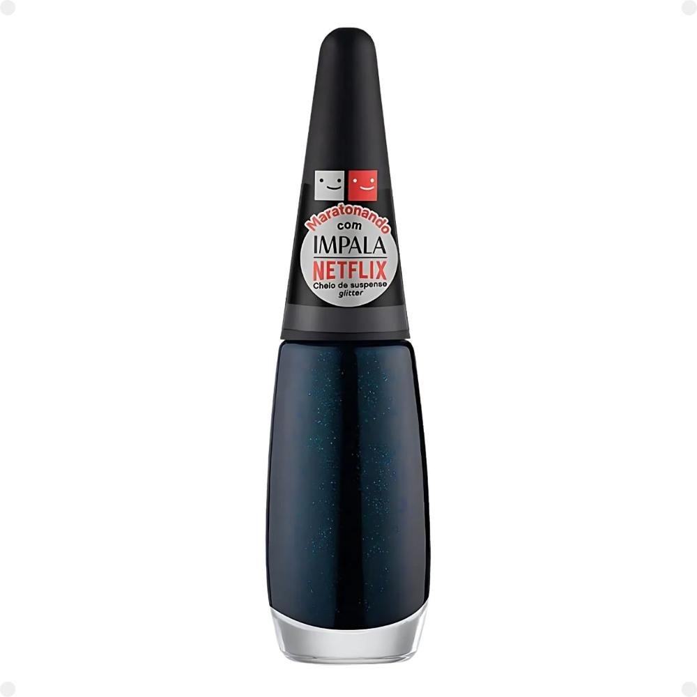 Esmalte Perolado Impala Netflix Maratonando Cheio de Suspense 7,5ml Cheio de Suspense 1
