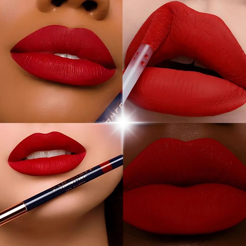 Kit Bruna Tavares Bt: Batom Líquido Bruna e Lapiseira Labial Red Carpet Red Carpet 3