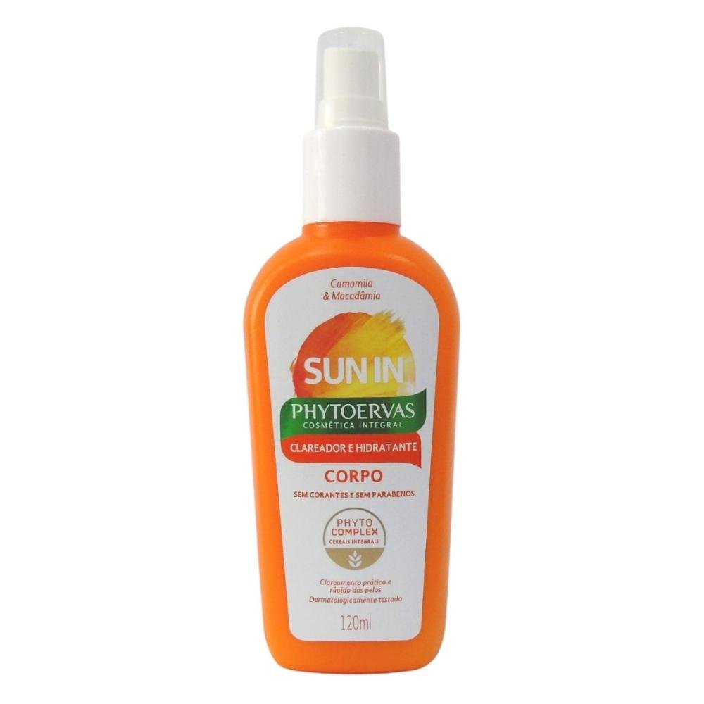 Kit Clareador Hidratante Phytoervas Sun In: Cabelo + Corpo 120ml ÚNICO 3