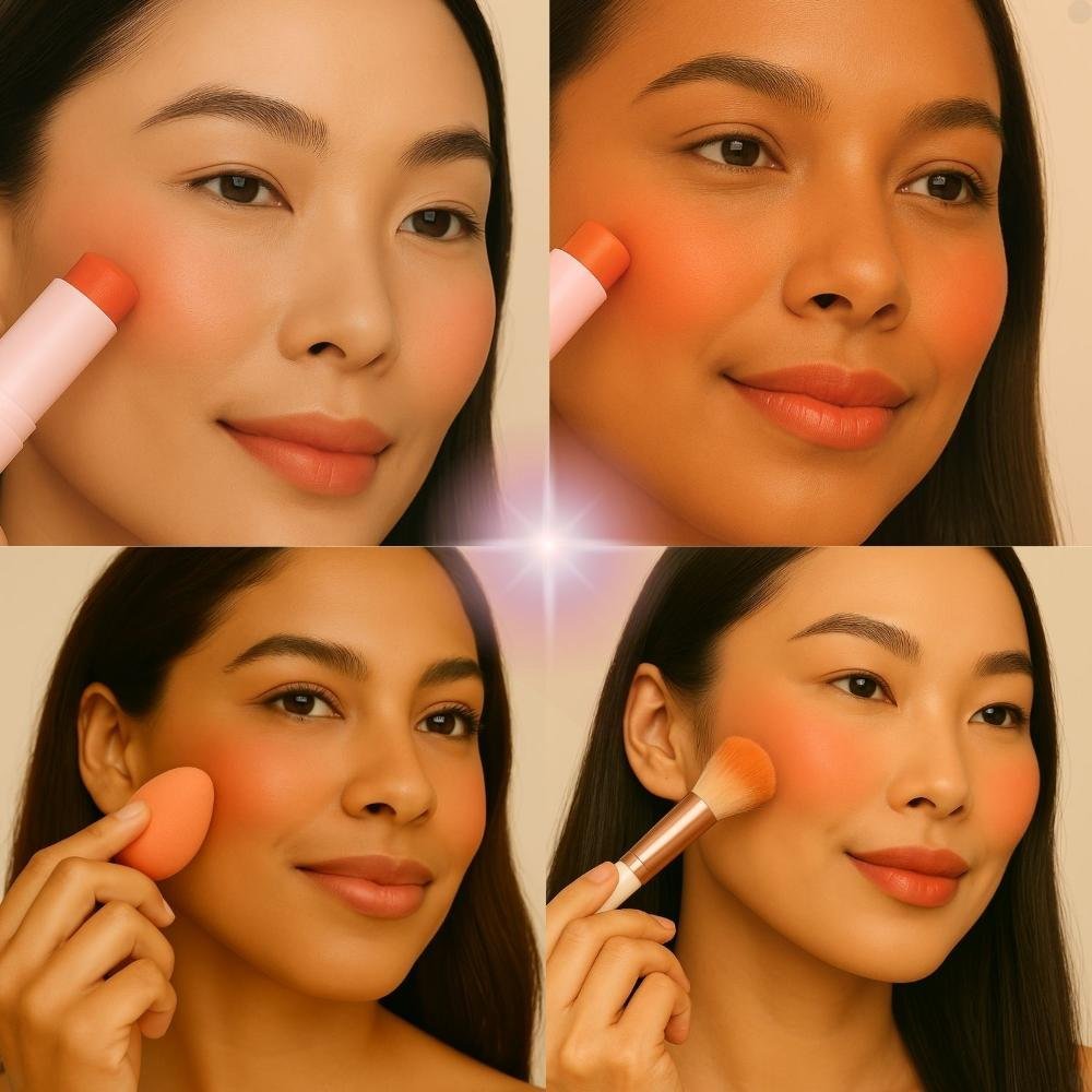 Blush Stick Ruby Rose Dreamy Cheeks Solar Orange HB-M01-8 6,57g Solar Orange 3