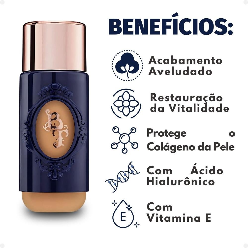 Base Líquida Bruna Tavares Bt Skin M60 40ml 40ml 2