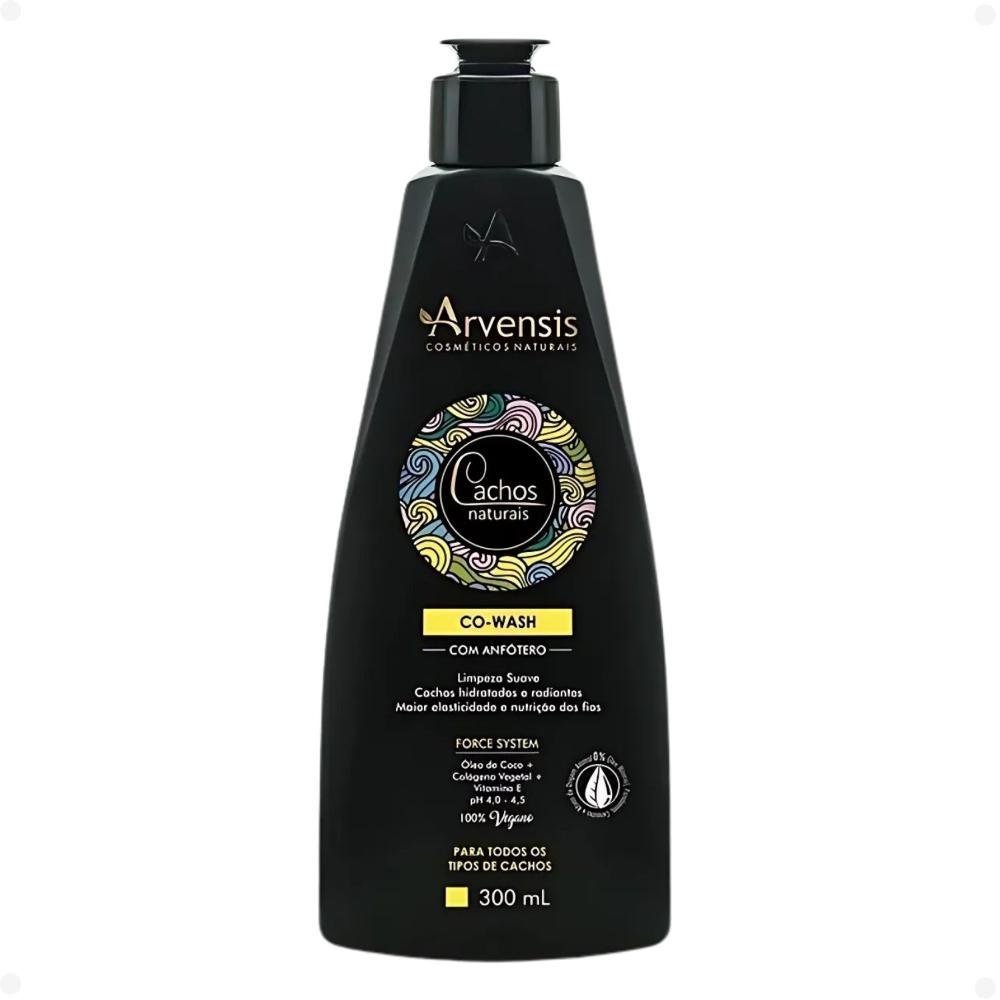 Co-Wash Arvensis Cachos Naturais Todos Os Tipos De Cachos 300ml 300ml 1