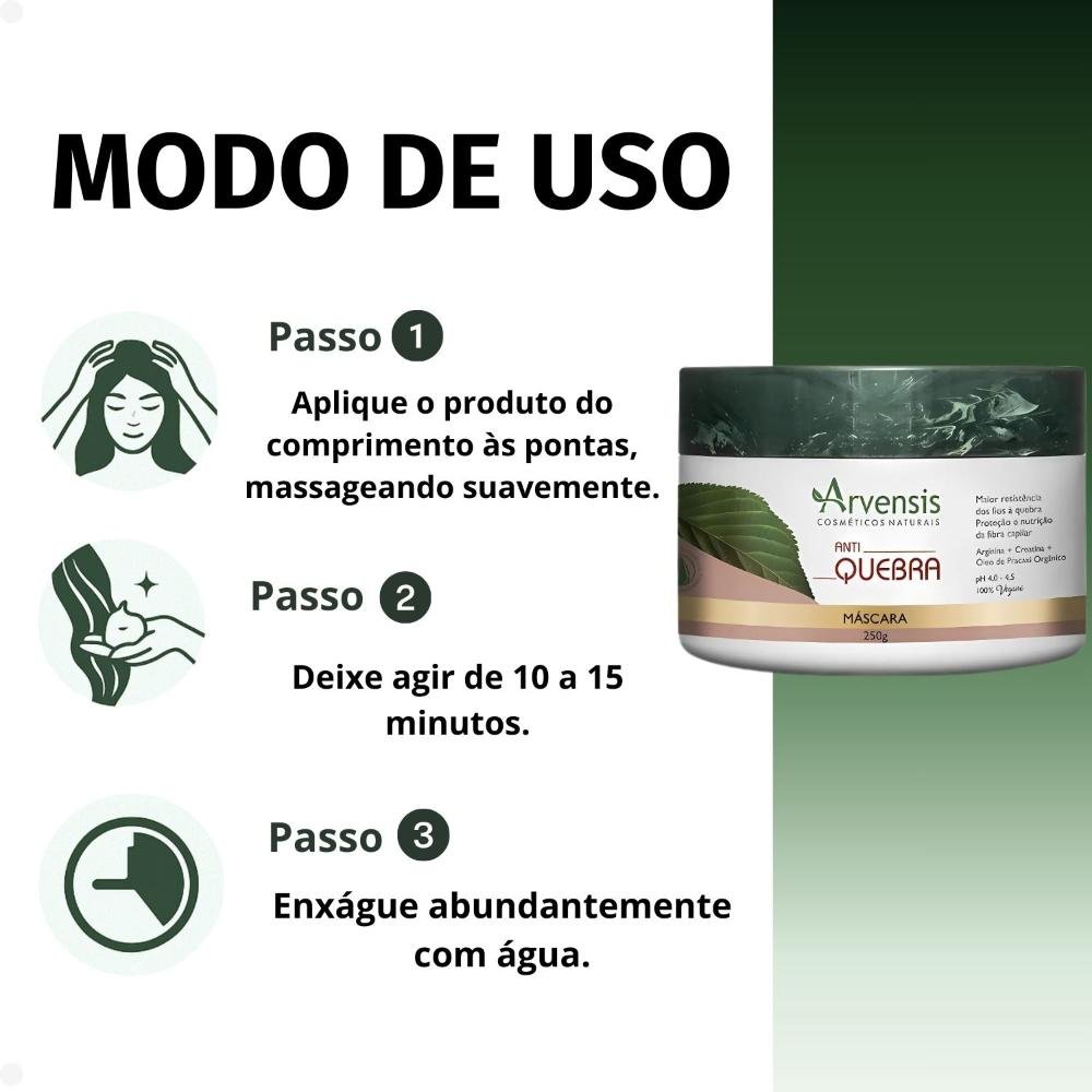 Máscara Arvensis Anti Quebra 250g 250g 4