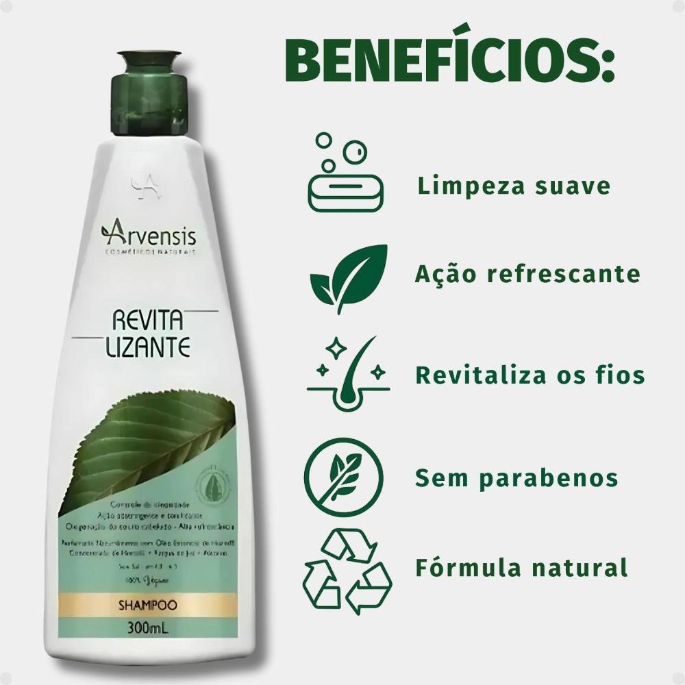 Shampoo Arvensis Revitalizante 300ml 300ml 2