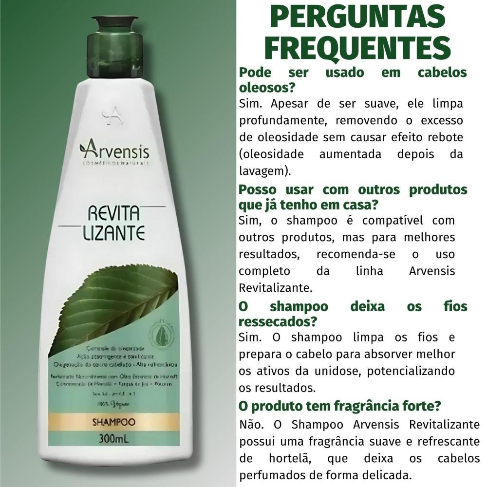Shampoo Arvensis Revitalizante 300ml 300ml 5