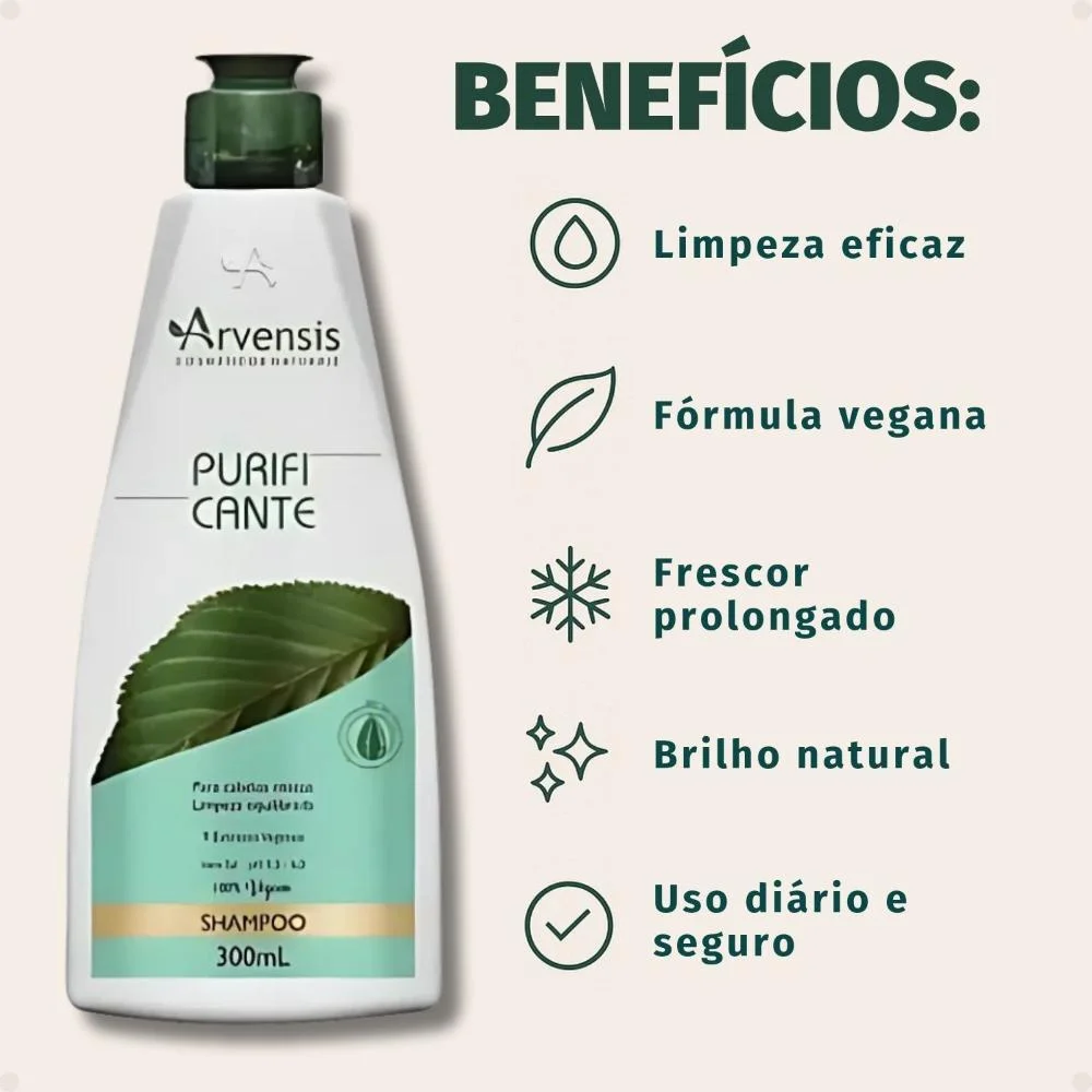 Shampoo Arvensis Purificante 300ml 300ml 2