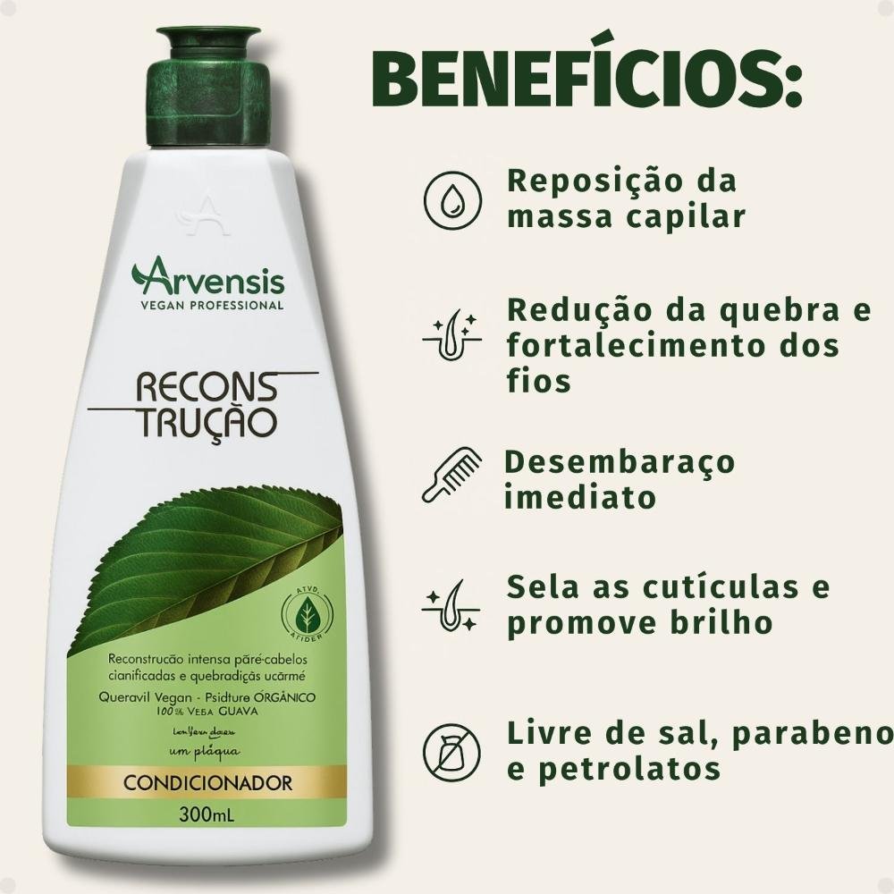 Condicionador Arvensis Reconstrução 300ml 300ml 2