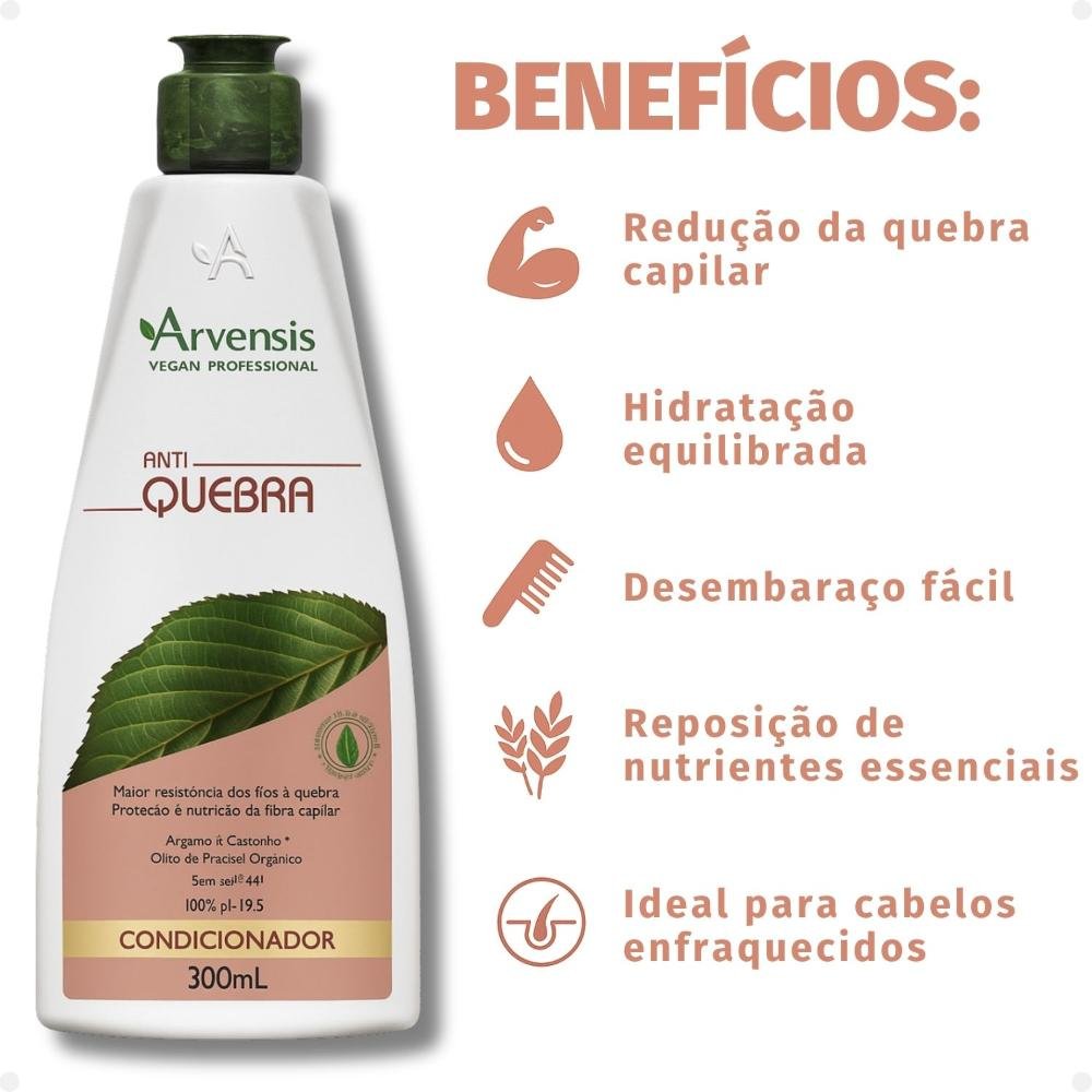 Condicionador Arvensis Anti Quebra 300ml 300ml 2