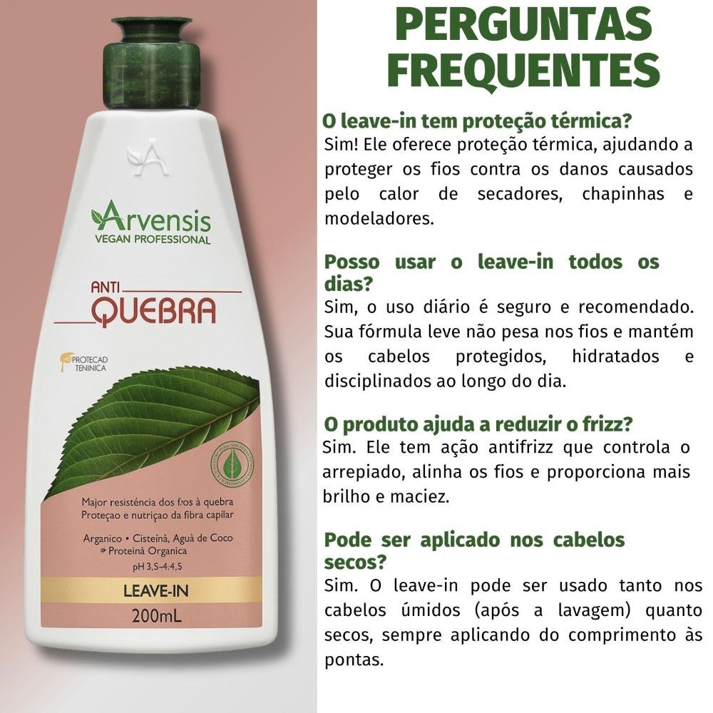 Leave-In Arvensis Anti Quebra 200ml 200ml 5