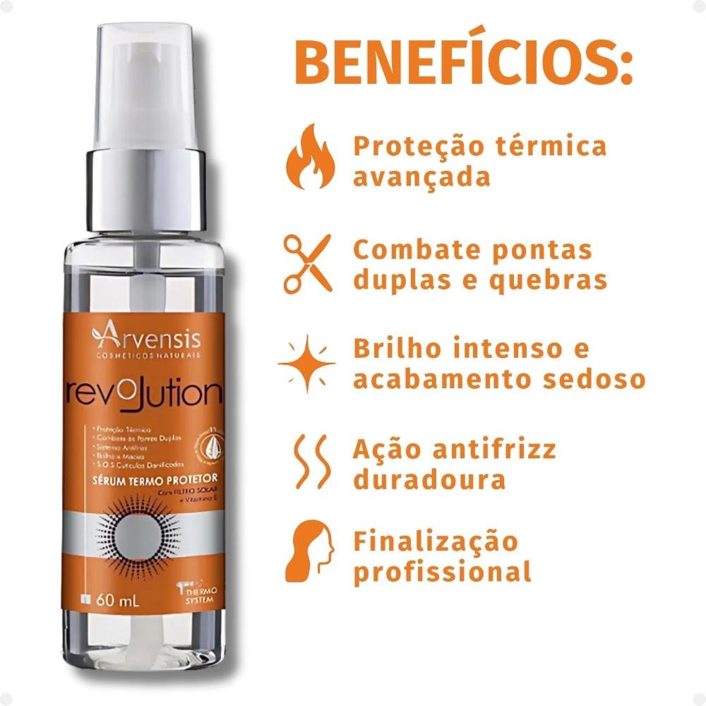 Sérum Termo Protetor Arvensis Revolution 60ml 60ml 2