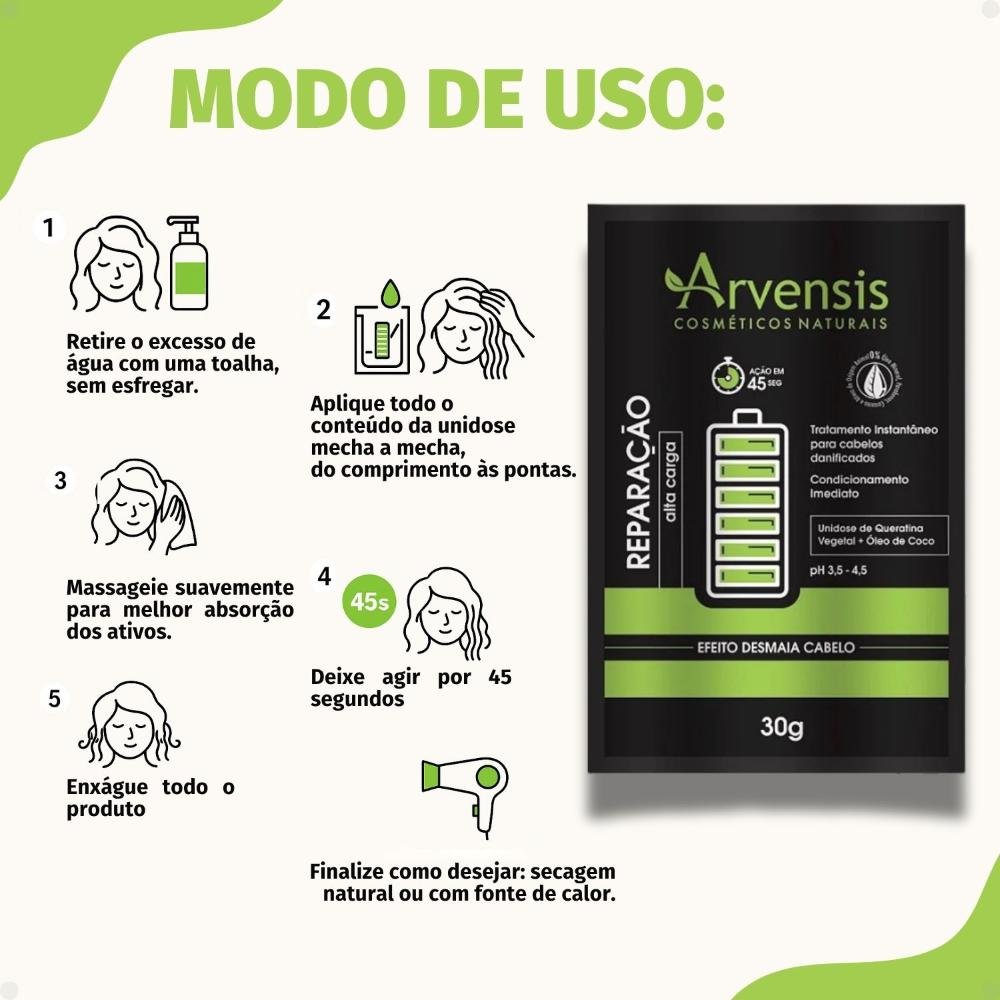 Unidose Arvensis Reparação 30g 30g 4