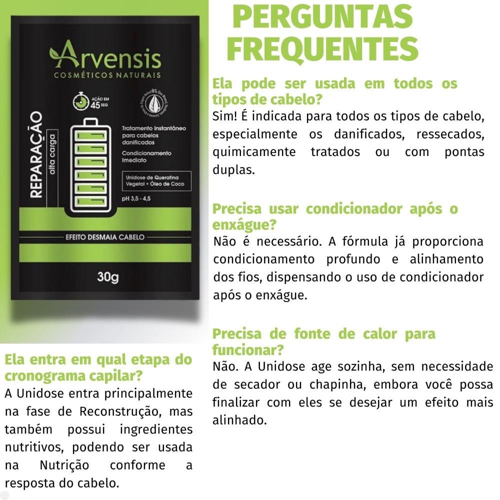 Unidose Arvensis Reparação 30g 30g 5