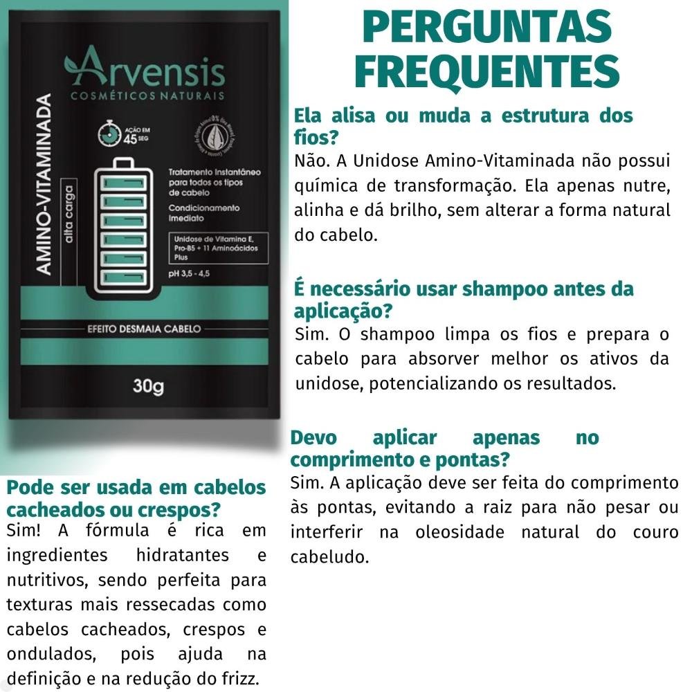 Unidose Arvensis Amino-Vitaminada 30g 30g 5