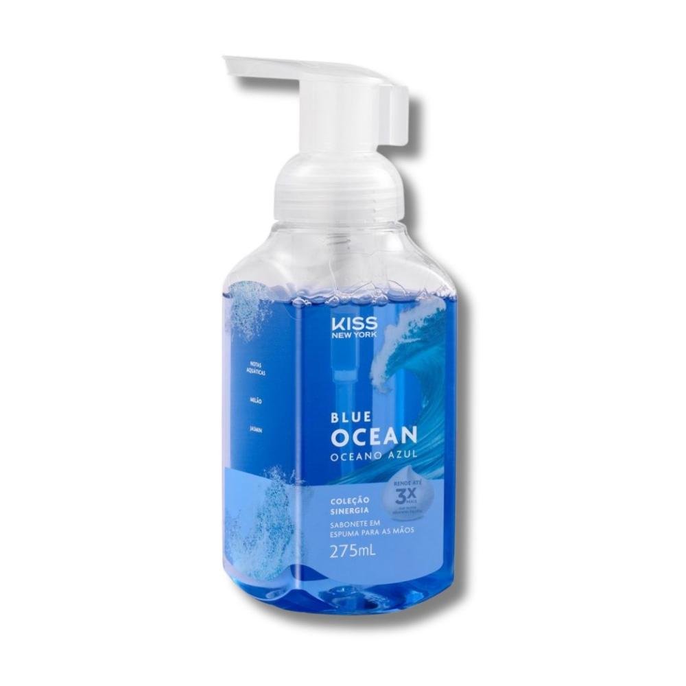 Sabonete em Espuma Para Mãos Kiss New York Blue Ocean 275ml