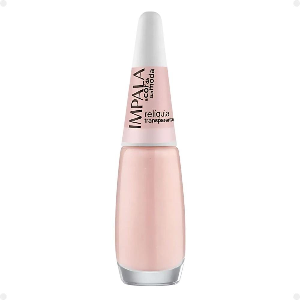 Esmalte Transparente Impala Cor Da Sua Moda Relíquia 7,5ml Relíquia 1