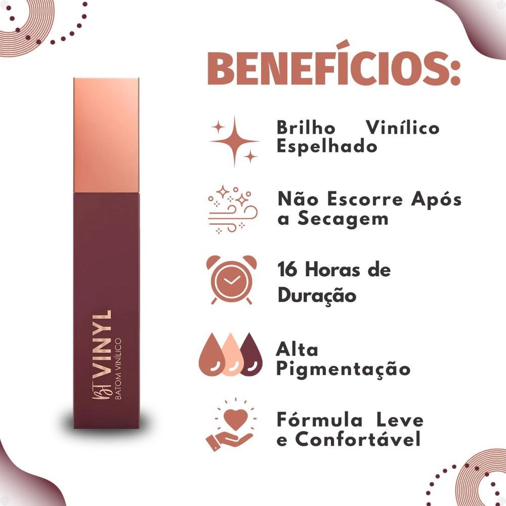 Batom Vinílico Bruna Tavares BT Vinyl Laura Laura 2