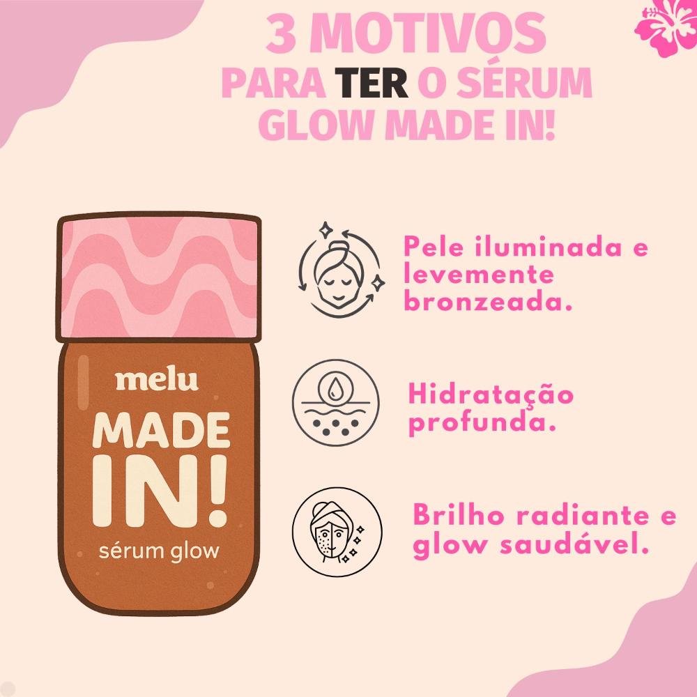 Sérum Glow Melu Made In! Sol do Brasil Pôr do Sol RR-S3300-2 Pôr do Sol 6