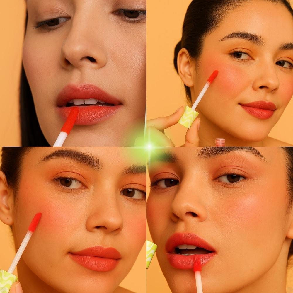 Aqua Tint Melu Made In! Beijo Tropical Doce Tangerina RR-L6602-2 Doce Tangerina 5