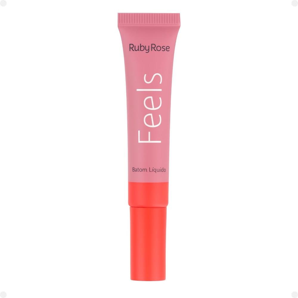 Batom Liquido Feels Cor 358 Ruby Rose 9,5ml Hb-8229