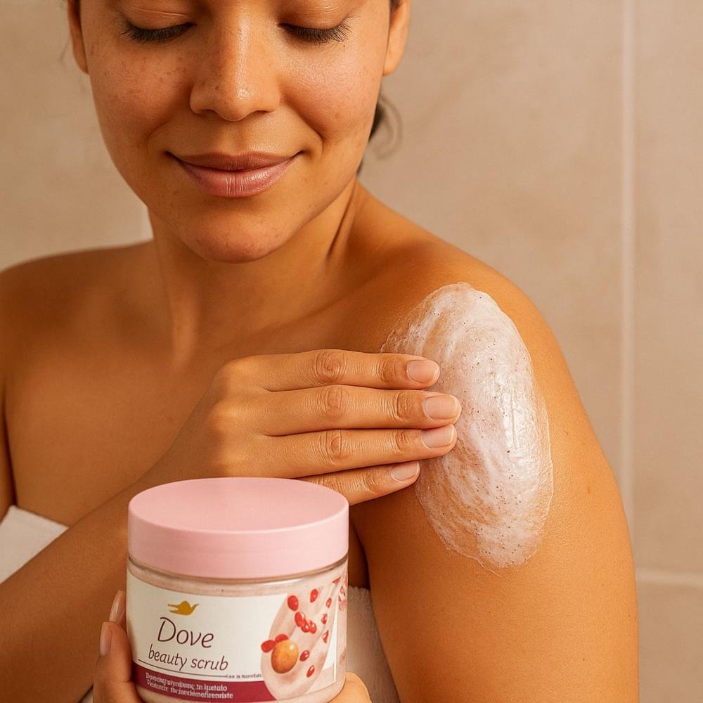 Sabonete Esfoliante Corporal Dove Beauty Scrub Romã e Manteiga de Karité 280g 280g 3