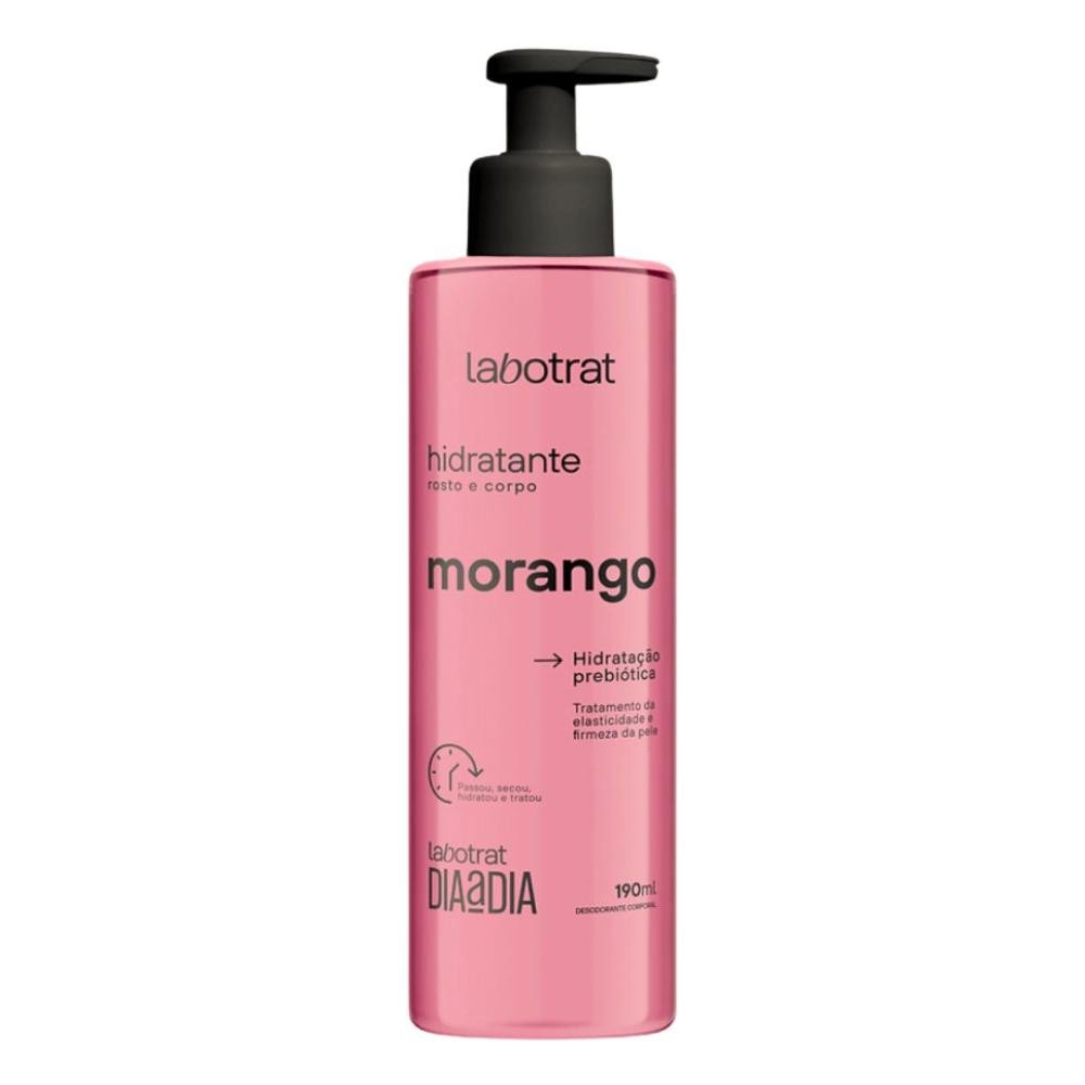 Hidratante Rosto e Corpo Labotrat Morango 190ml