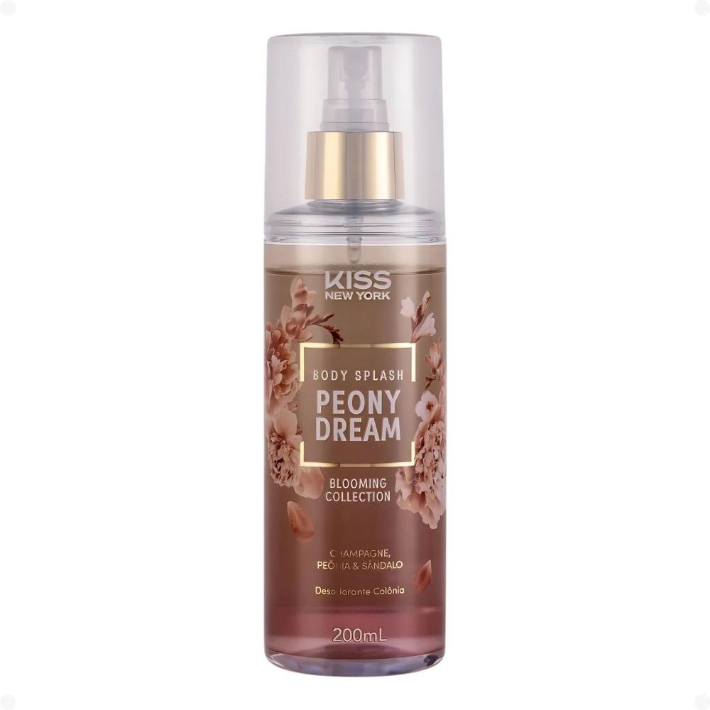 Body Splash Kiss New York Blooming Collection Peony Dream 200ml