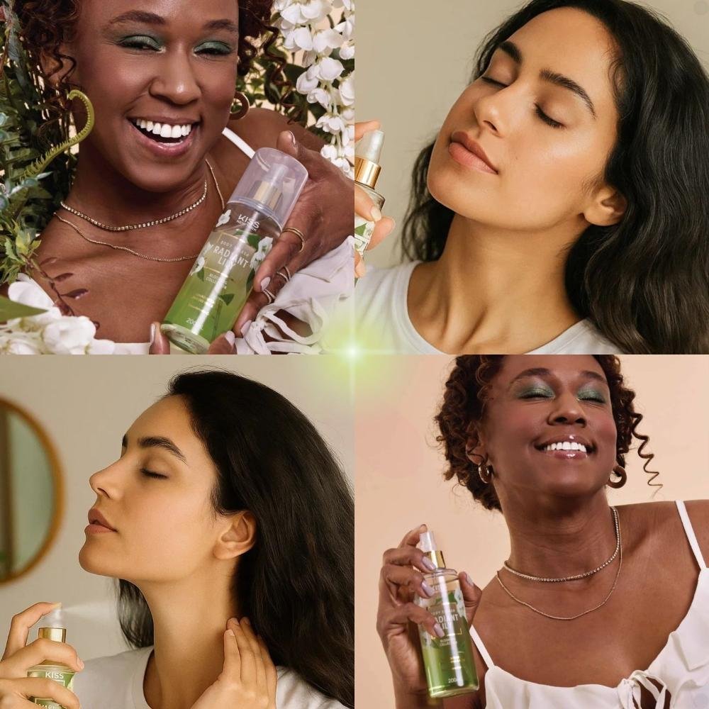 Body Splash Kiss New York Blooming Collection Radiant Lily 200ml 200ml 5