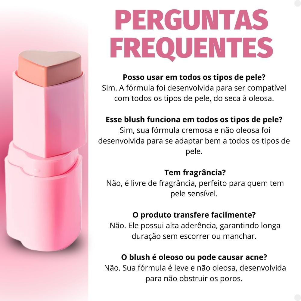 Blush Stick Ruby Rose Dopamine Words of Affirmation HB-M06-1 M06-1 7