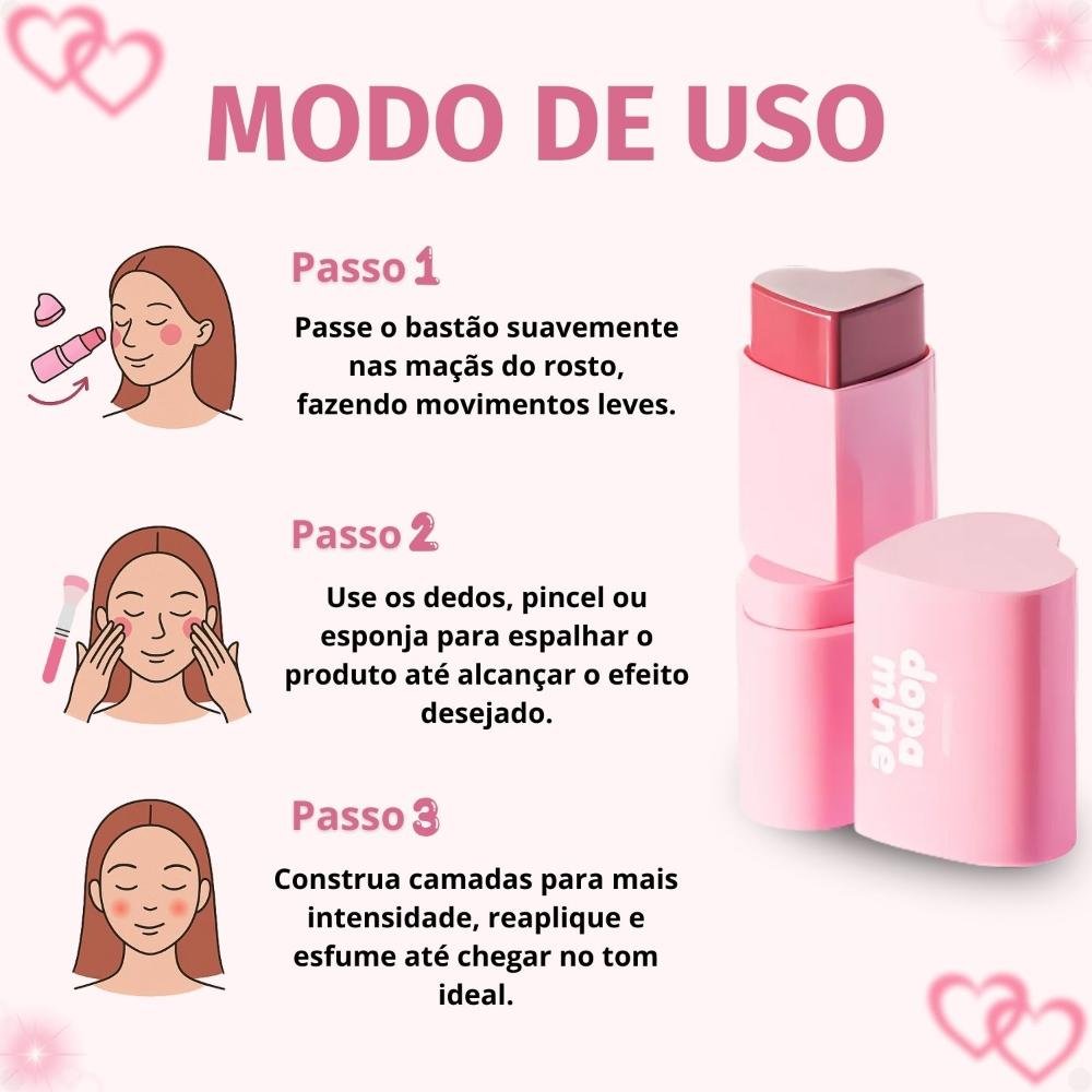 Blush Stick Ruby Rose Dopamine Quality Time HB-M06-4 M06-4 6