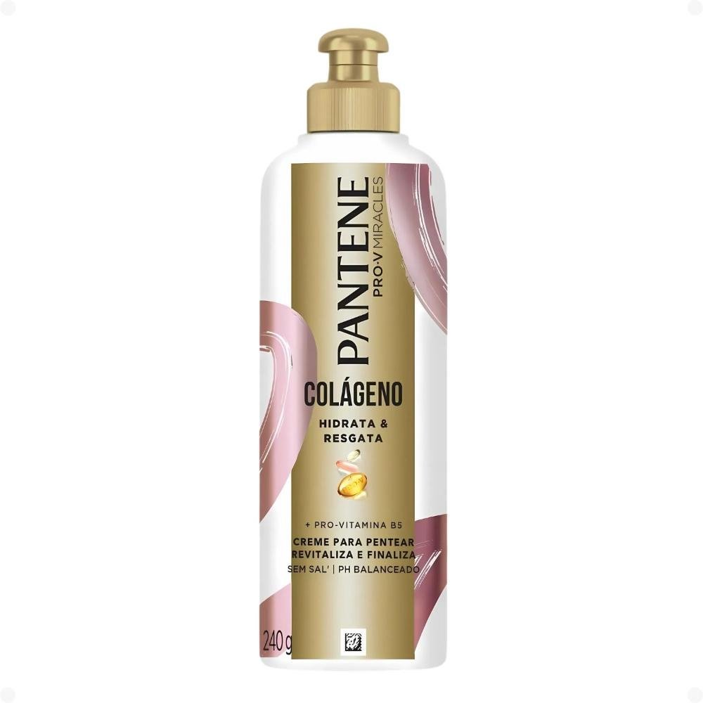 Creme Para Pentear Pantene Pro-v Colágeno 240g