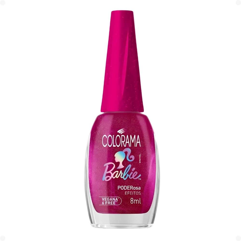 Esmalte Efeitos Colorama Barbie PODERosa 8ml